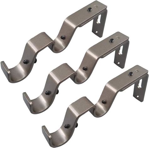 rod metal bracket|heavy duty curtain rod brackets.